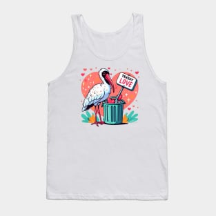 valentine bin chicken Tank Top